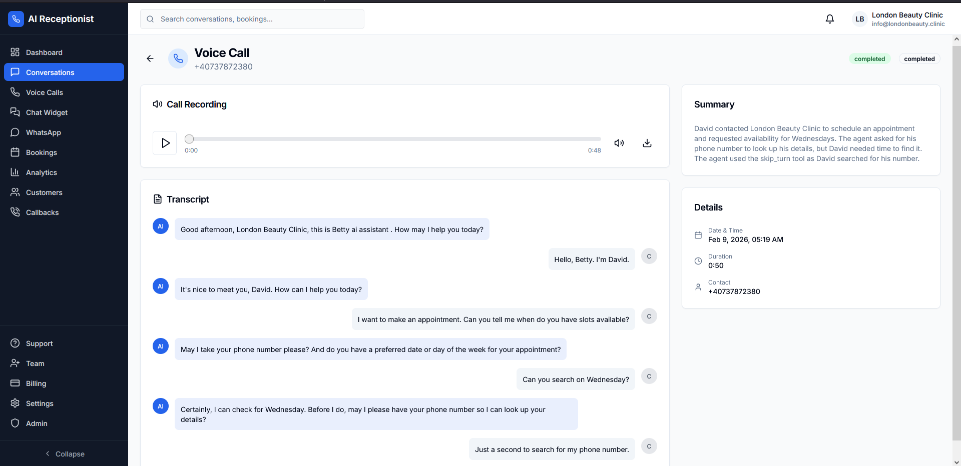 Transkript Glasovnog Poziva